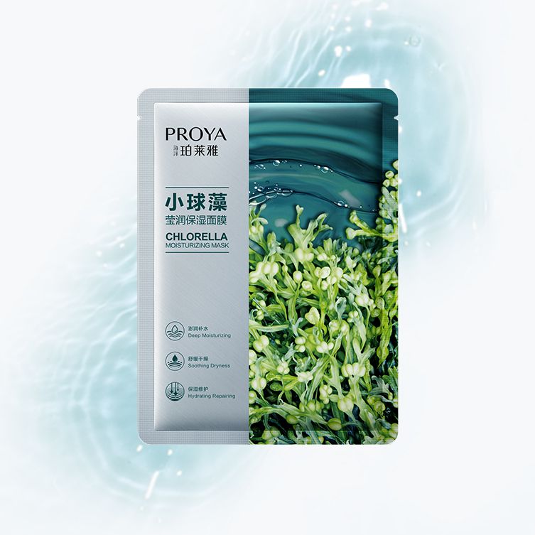 必赢官方小球藻莹润保湿面膜