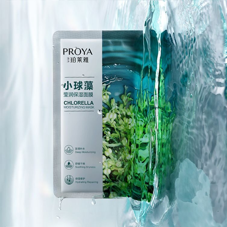 必赢官方小球藻莹润保湿面膜