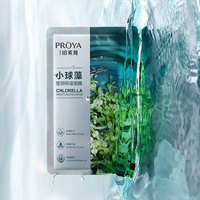 必赢官方小球藻莹润保湿面膜