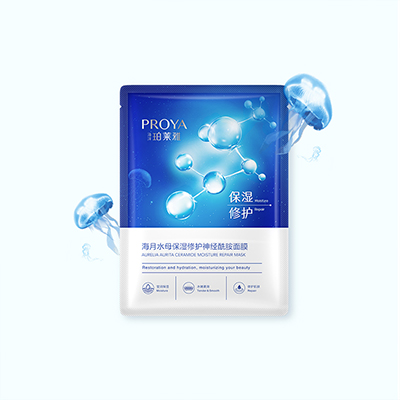 必赢官方海月水母保湿修护神经酰胺面膜